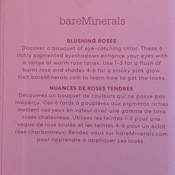 BareMinerals Mineralist Rosewood Eyeshadow Palette New in Box - Picture 3 of 7